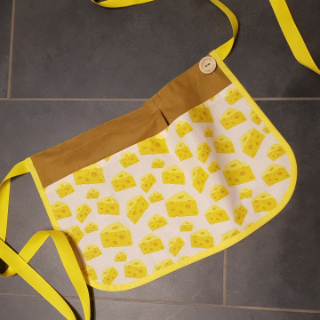 Brotschürze Käse, Modell Kombi